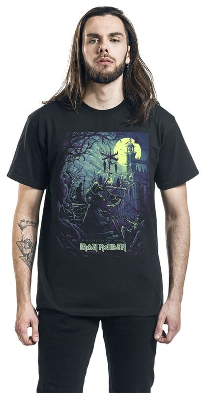 Gothicana By Emp "Hallowed Be Thy Name" T-Shirt Black By Iron Maiden
