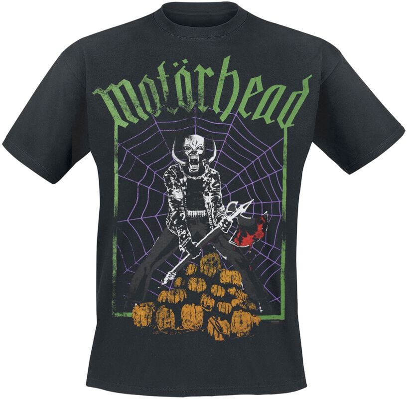 gothicana by emp "Halloween Pumkin Axe" T-Shirt black by Motörhead