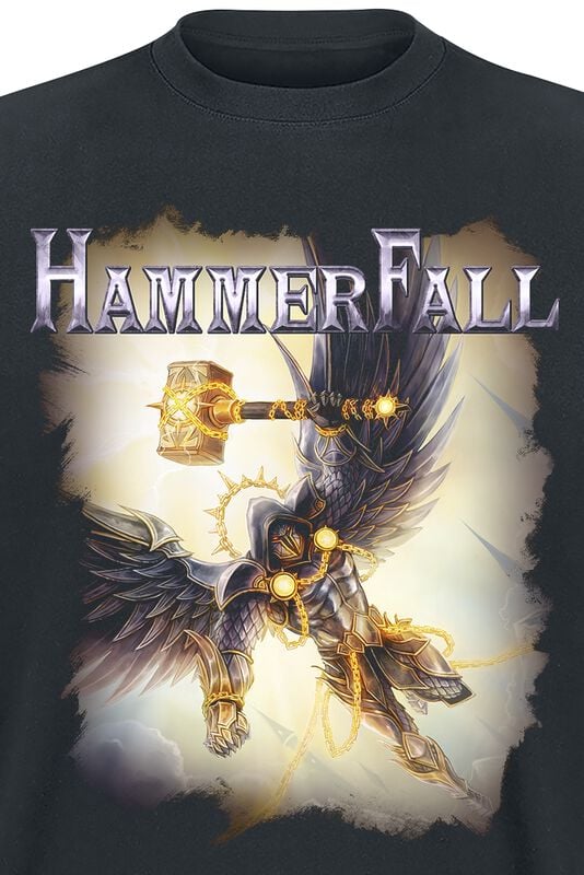 Gothicana By Emp "Hammer Of Dawn" T-Shirt Black By HammerFall