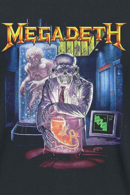 Gothicana By Emp "Hangar 18" T-Shirt Black By Megadeth