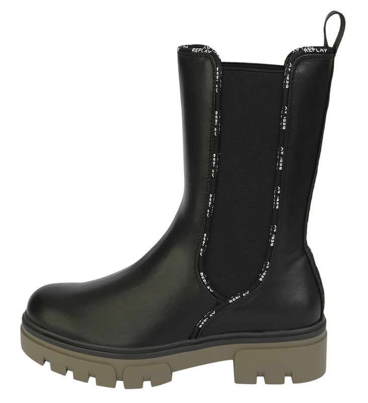 Gothicana By Emp "Hanna Chelsea P" Boot Black By Replay Footwear