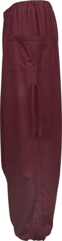 Gothicana By Emp "Harem Trousers" Cloth Trousers Wine Red By RED By EMP
