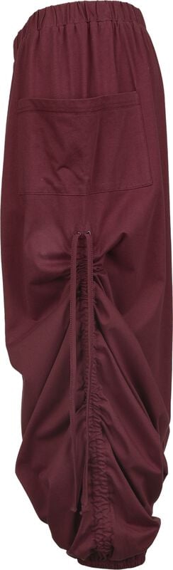 Gothicana By Emp "Harem Trousers" Cloth Trousers Wine Red By RED By EMP