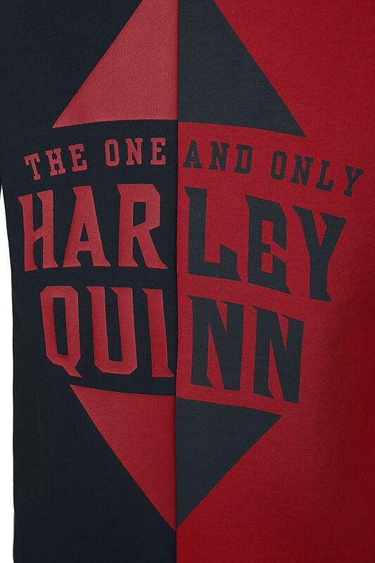 Gothicana By Emp "Harley Quinn" Hoodie Red-black By Batman