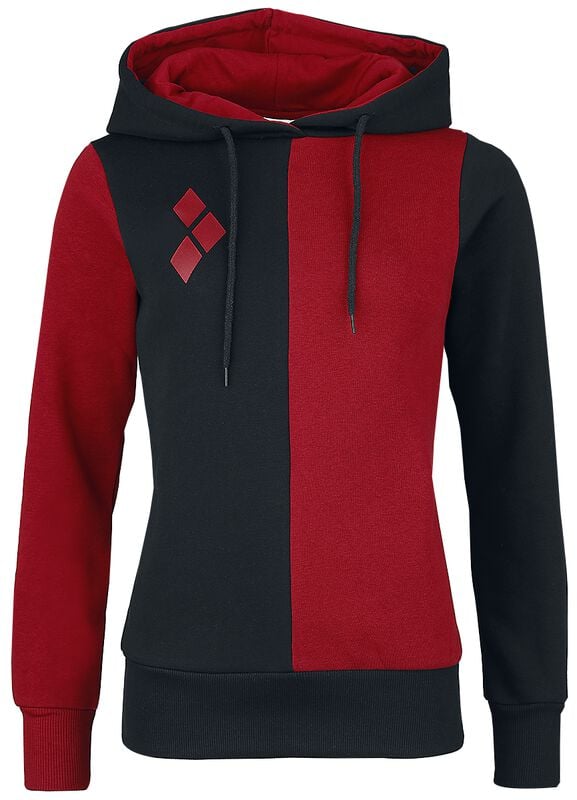 gothicana by emp "Harley Quinn" Hoodie red-black by Batman