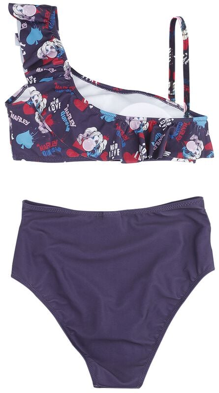 Gothicana By Emp "Harley Quinn - Mad Love" Bikini Set Blue By Suicide Squad