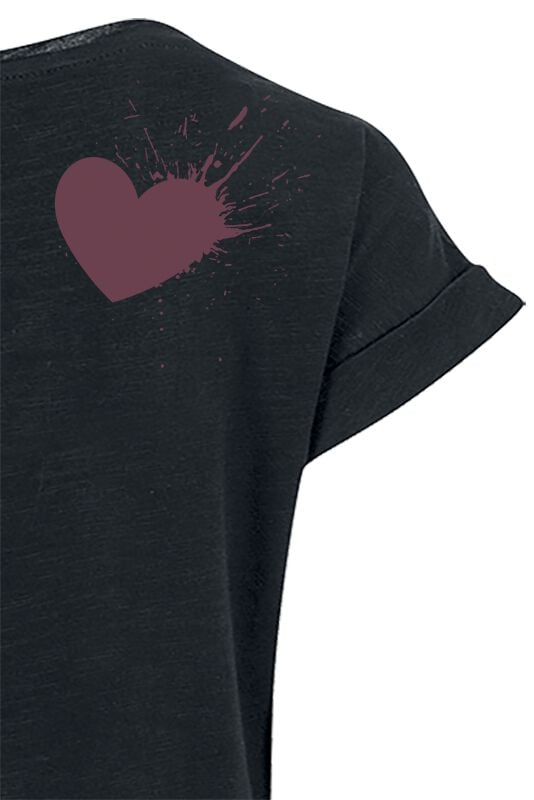 Gothicana By Emp "Harley Quinn - Mad Love" T-Shirt Black By Batman