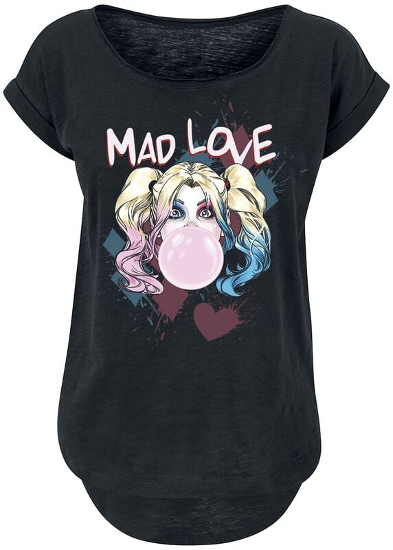 gothicana by emp "Harley Quinn - Mad Love" T-Shirt black by Batman