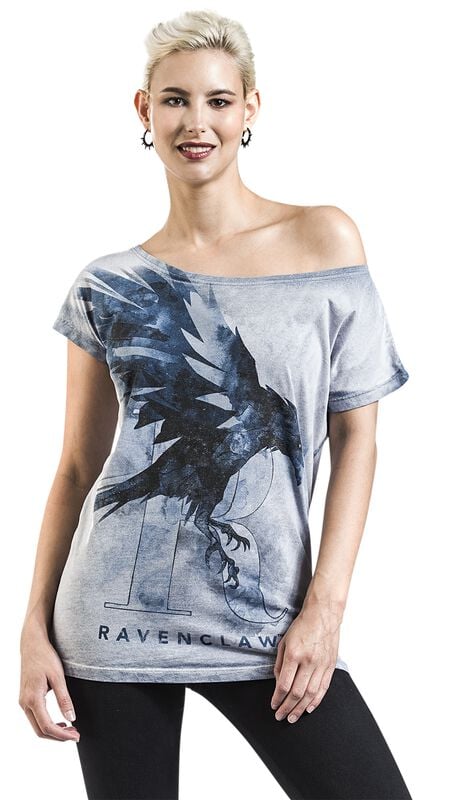 Gothicana By Emp "Harry Potter" T-Shirt Blue By Harry Potter