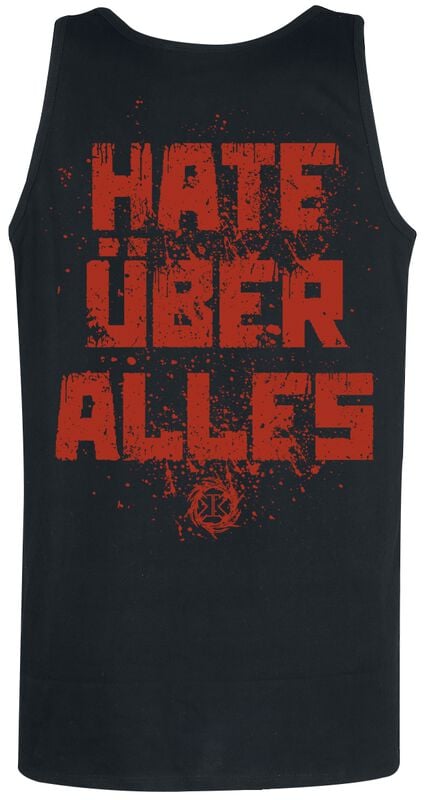 Gothicana By Emp "Hate Über Alles Logo" Tanktop Black By Kreator