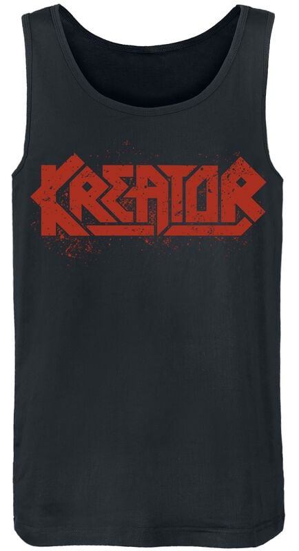 gothicana by emp "Hate Über Alles Logo" Tanktop black by Kreator