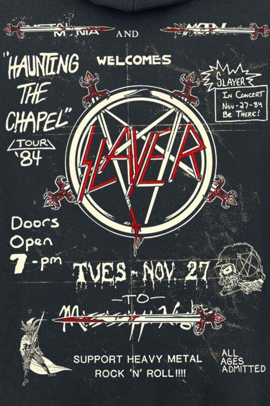 Gothicana By Emp "Haunting" Hoodie Jacket Black By Slayer