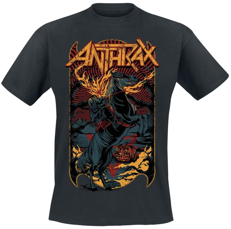 gothicana by emp "Headless Horseman" T-Shirt black by Anthrax