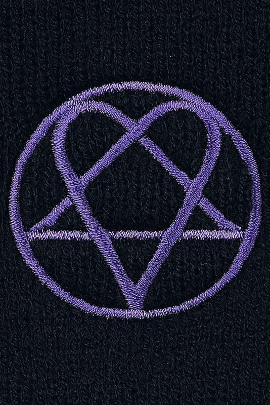 Gothicana By Emp "Heartagram - Beanie" Beanie Black By HIM