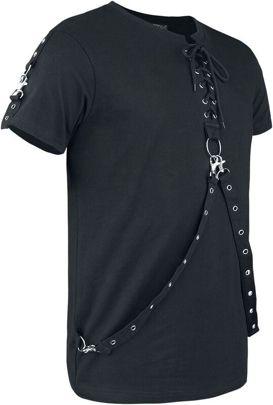 Gothicana By Emp "Heartless T-shirt" T-Shirt Black By Heartless