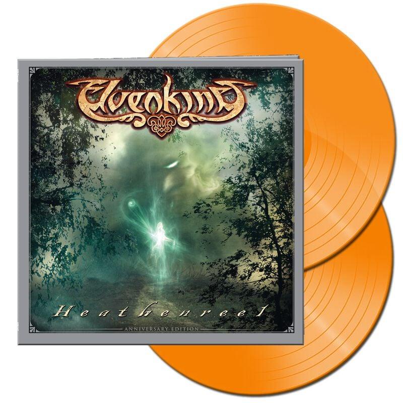 gothicana by emp "Heathenreel - Anniversary Edition" LP orange by Elvenking