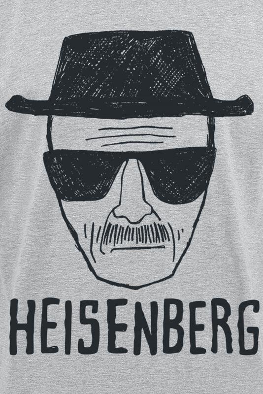 Gothicana By Emp "Heisenberg" T-Shirt Grey By Breaking Bad