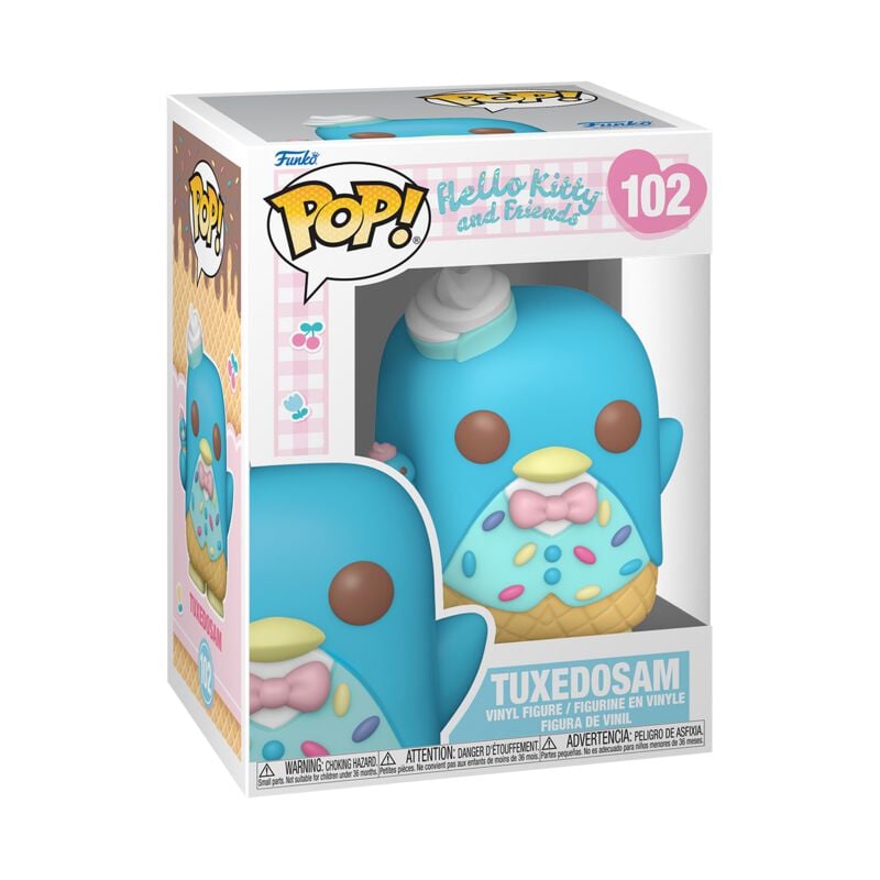 gothicana by emp "Hello Kitty and Friends - Tuxedosam (Ice Cream) Vinyl Figurine 102" Funko Pop multicolour by Hello Kitty