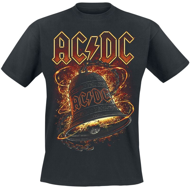 gothicana by emp "Hells Bells Burning" T-Shirt black by AC/DC