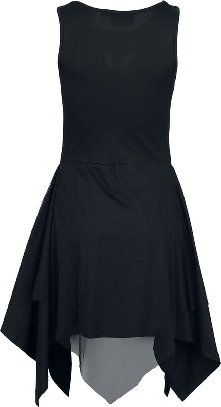 Gothicana By Emp "Helmi Dress" Mini Dress Black By Poizen Industries