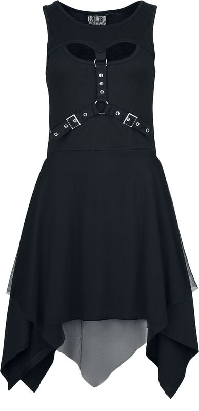 gothicana by emp "Helmi Dress" Mini Dress black by Poizen Industries