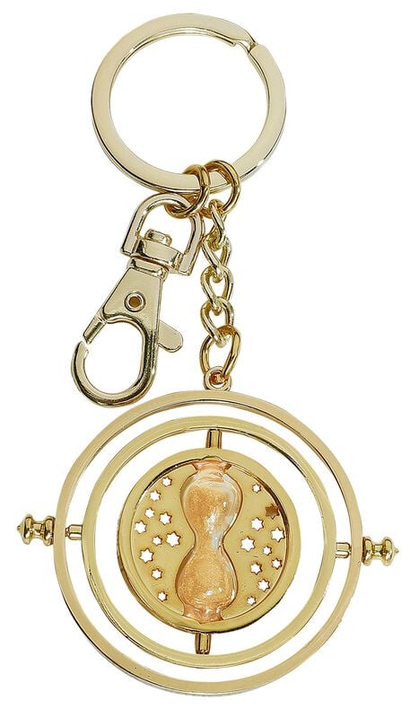 Gothicana By Emp "Hermione's Time Turner" Keyring Pendant Gold-coloured By Harry Potter