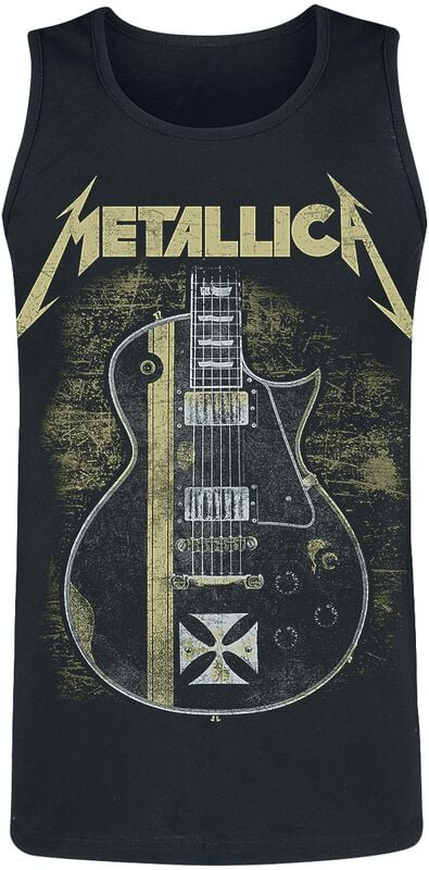 gothicana by emp "Hetfield Iron Cross Guitar" Tanktop black by Metallica