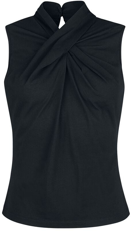 gothicana by emp "Hey Jude Top" Top black by Banned Retro