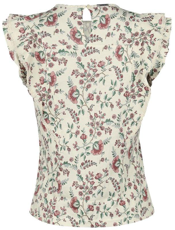 Gothicana By Emp "Hidden Garden Top" Top Multicolour By Vive Maria
