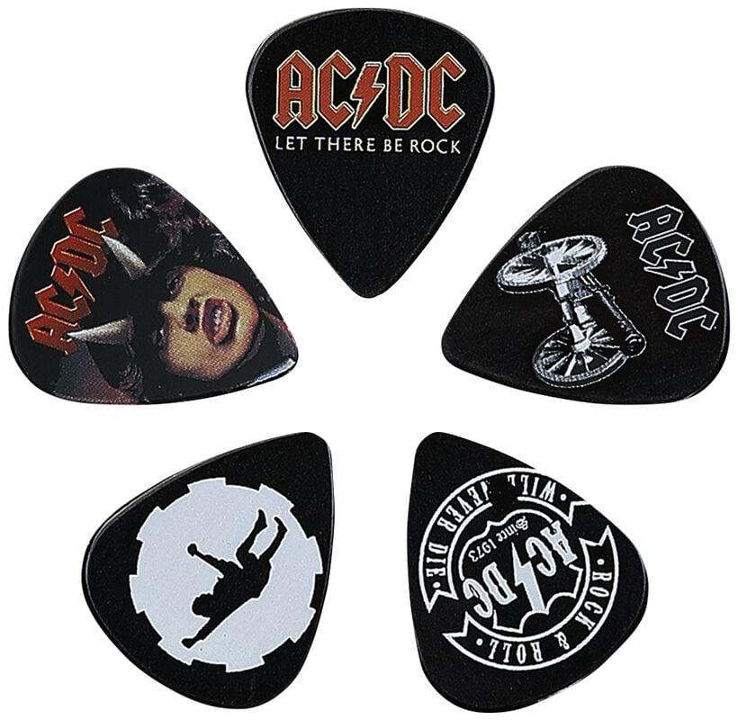 Gothicana By Emp "Highway / For Those / Let There" Plectra Set Multicolour By AC/DC