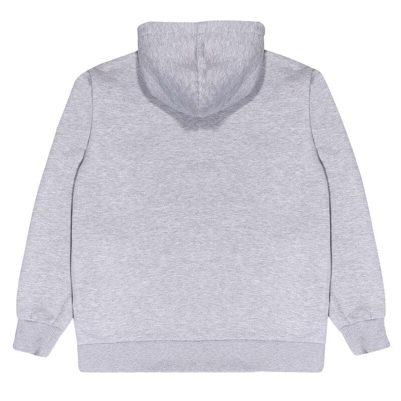 Gothicana By Emp "Hogwarts Crest" Hoodie Mottled Grey By Harry Potter