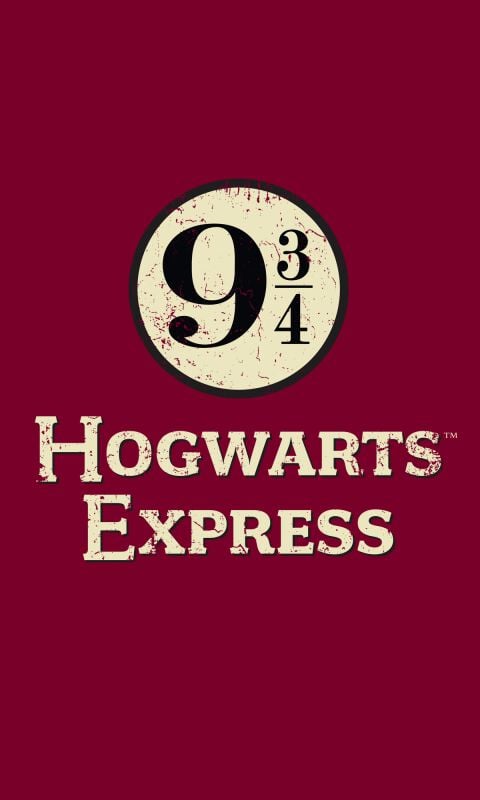 Gothicana By Emp "Hogwarts Express Platform 9-3/4" T-Shirt Red By Harry Potter