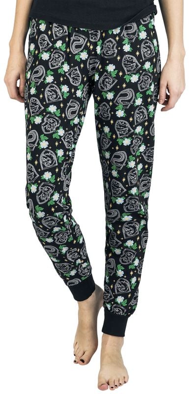 Gothicana By Emp "Hogwarts" Pyjama Pants Black By Harry Potter