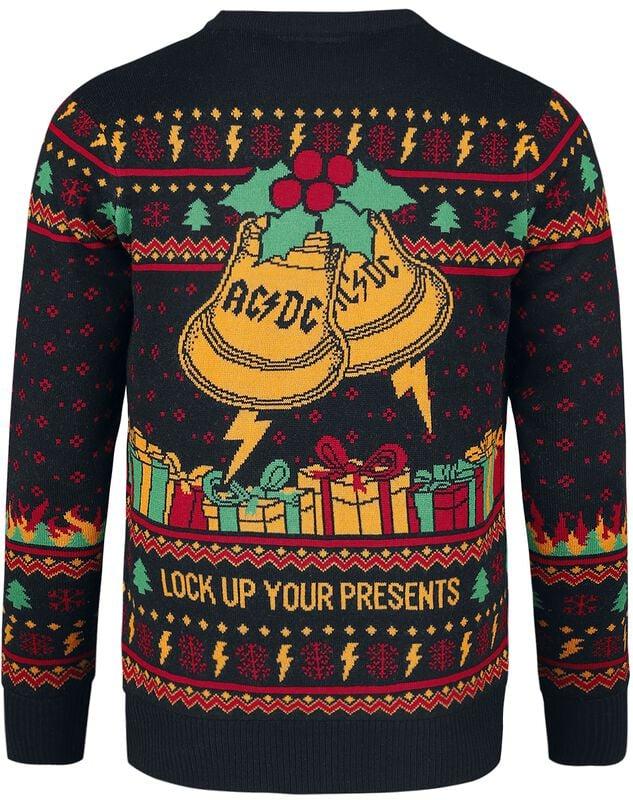 Gothicana By Emp "Holiday Sweater 2024" Christmas Jumper Multicolour By AC/DC