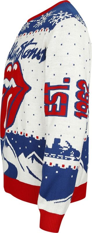 Gothicana By Emp "Holiday Sweater 2024" Christmas Jumper Multicolour By The Rolling Stones