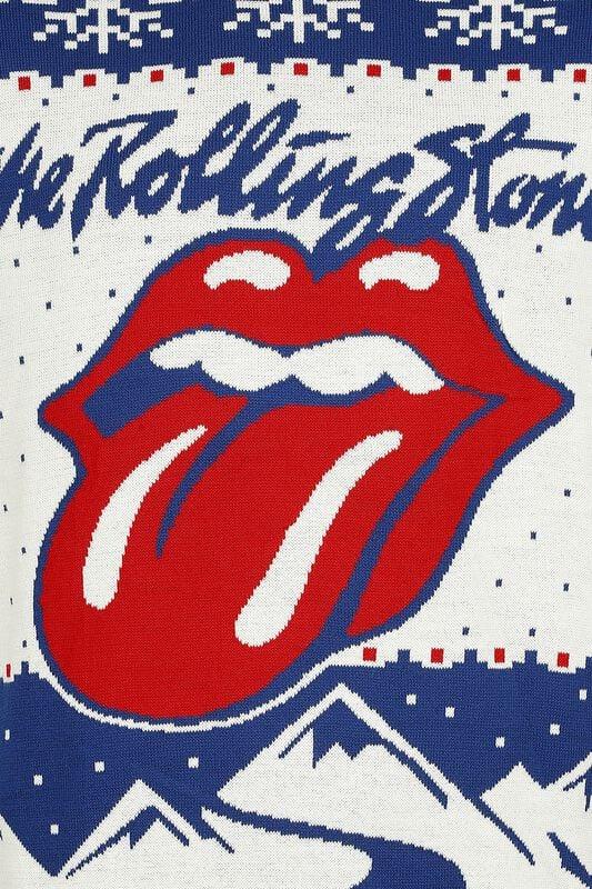 Gothicana By Emp "Holiday Sweater 2024" Christmas Jumper Multicolour By The Rolling Stones