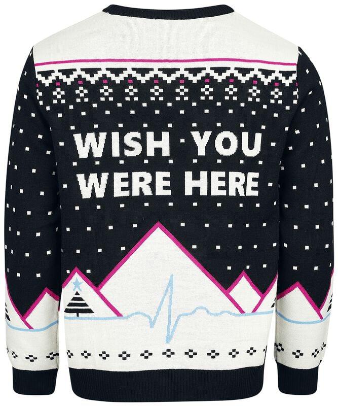 Gothicana By Emp "Holiday Sweater 2024" Christmas Jumper Multicolour By Pink Floyd
