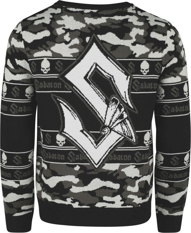 Gothicana By Emp "Holiday Sweater 2024" Christmas Jumper Multicolour By Sabaton