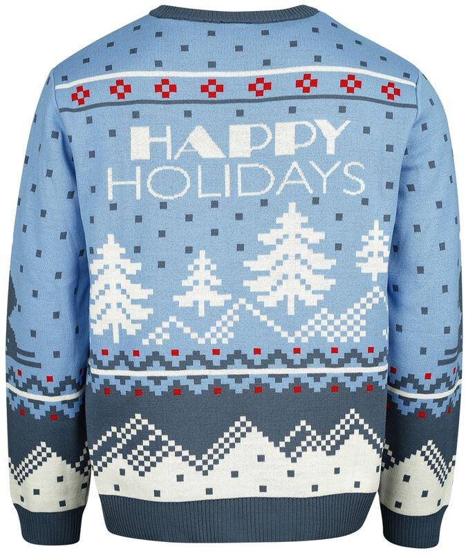 Gothicana By Emp "Holiday Sweater 2024" Christmas Jumper Multicolour By The Beatles