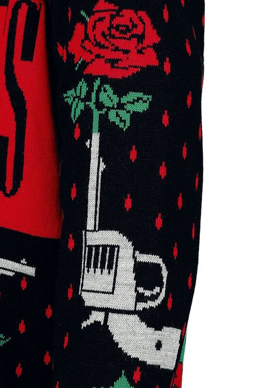 Gothicana By Emp "Holiday Sweater 2024" Christmas Jumper Multicolour By Guns N' Roses