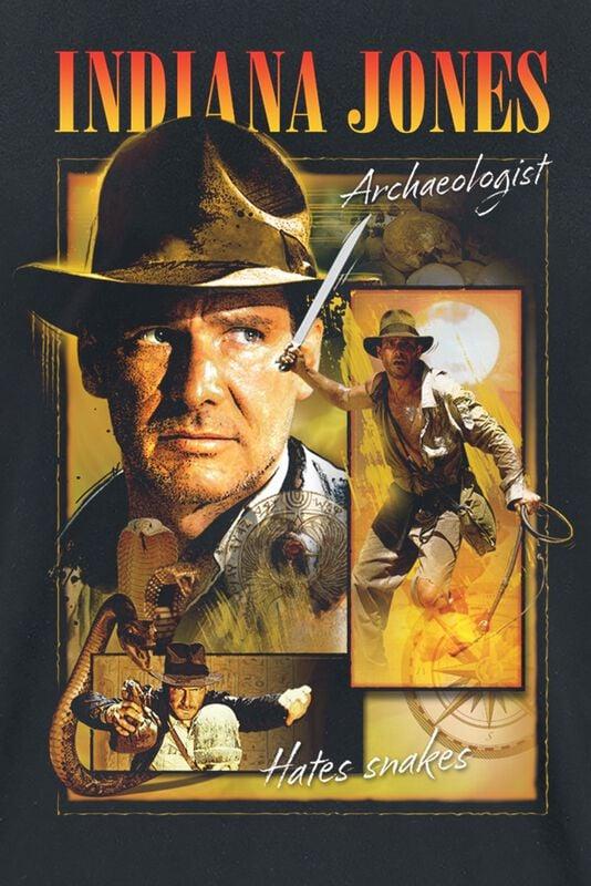 Gothicana By Emp "Homage" T-Shirt Black By Indiana Jones