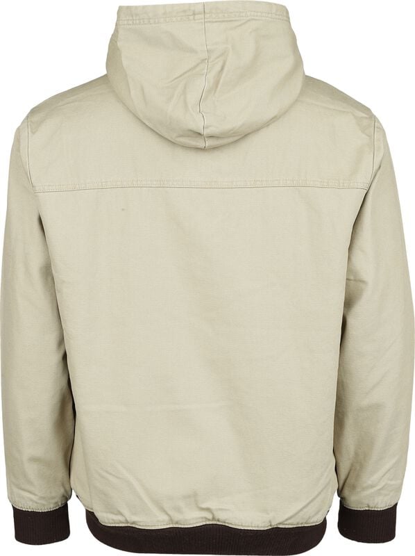 Gothicana By Emp "Hooded Duck Canvas Jacket" Between-seasons Jacket Sand By Dickies