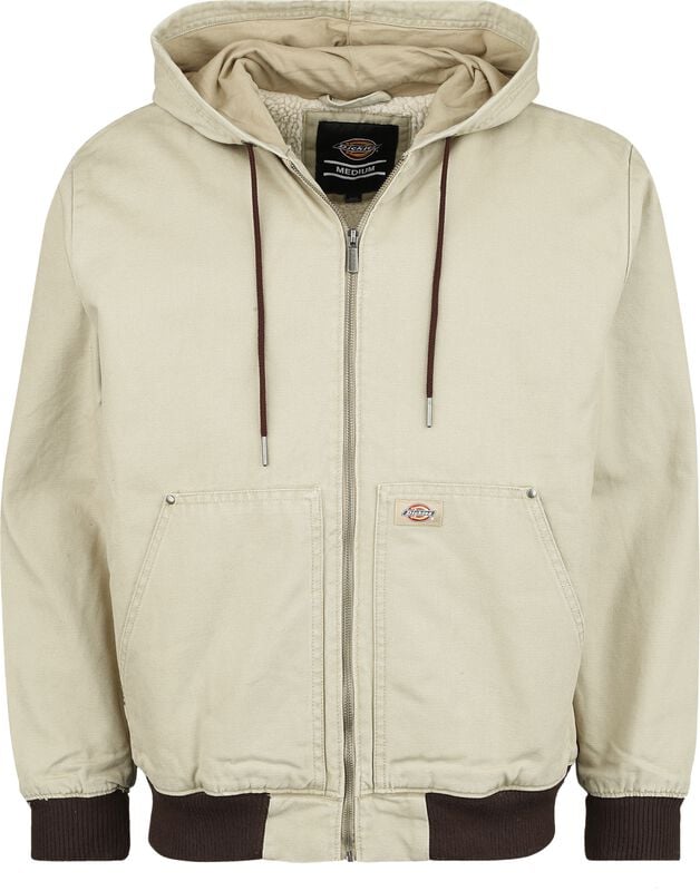 gothicana by emp "Hooded Duck Canvas Jacket" Between-seasons Jacket sand by Dickies