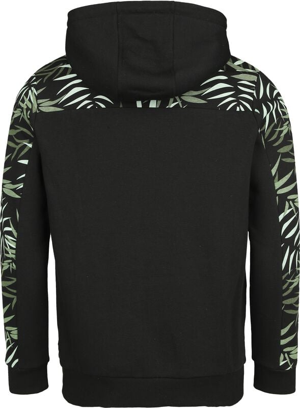 Gothicana By Emp "Hooded Jacket With Colored Print" Hoodie Jacket Black By RED By EMP