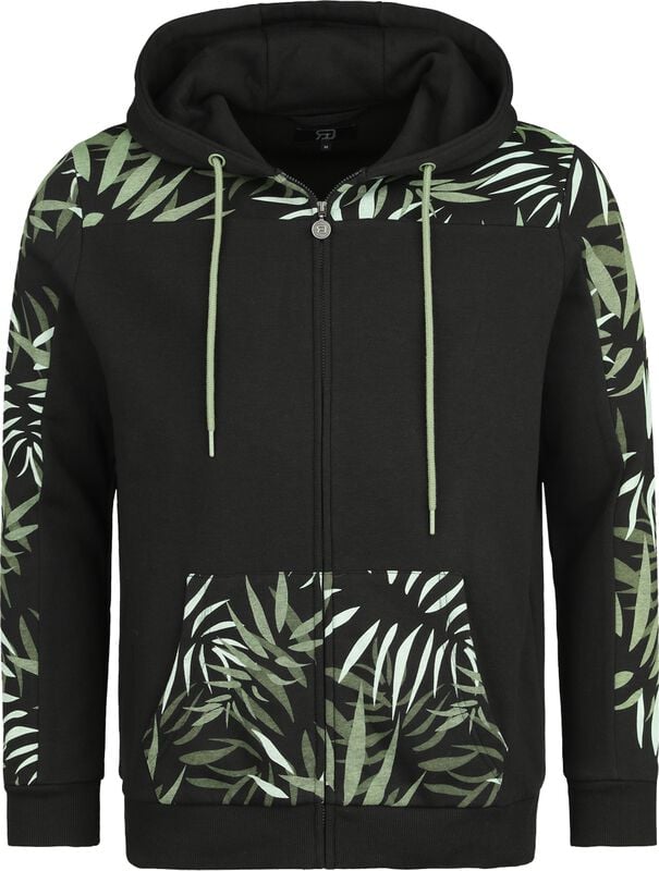 gothicana by emp "Hooded Jacket with Colored Print" Hoodie Jacket black by RED by EMP