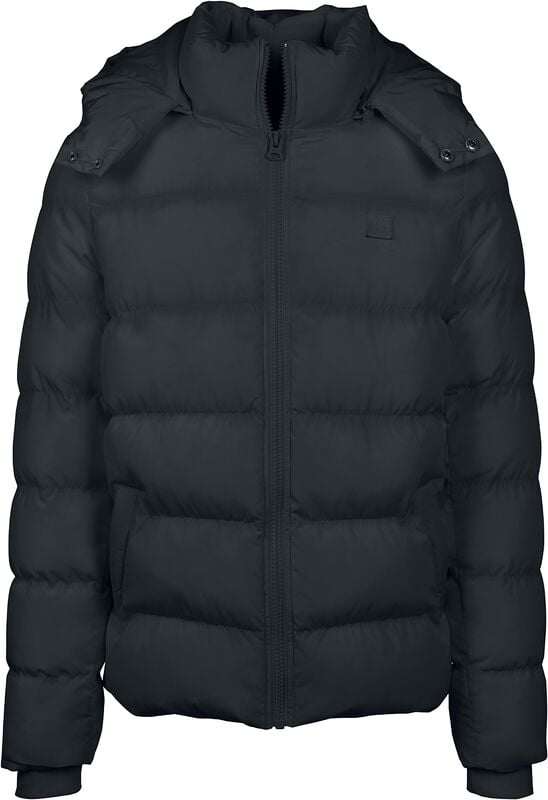 gothicana by emp "Hooded Puffer Jacket" Between-seasons Jacket black by Urban Classics