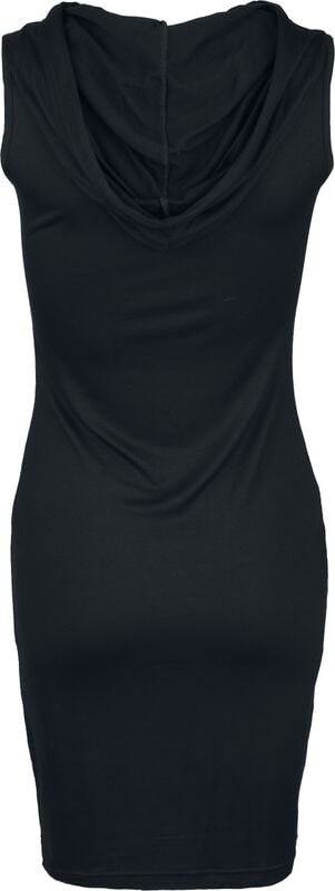 Gothicana By Emp "Hoodie Dress" Mini Dress Black By RED By EMP