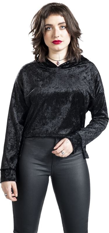 Gothicana By Emp "Hoodie Iman" Hoodie Black By Outer Vision