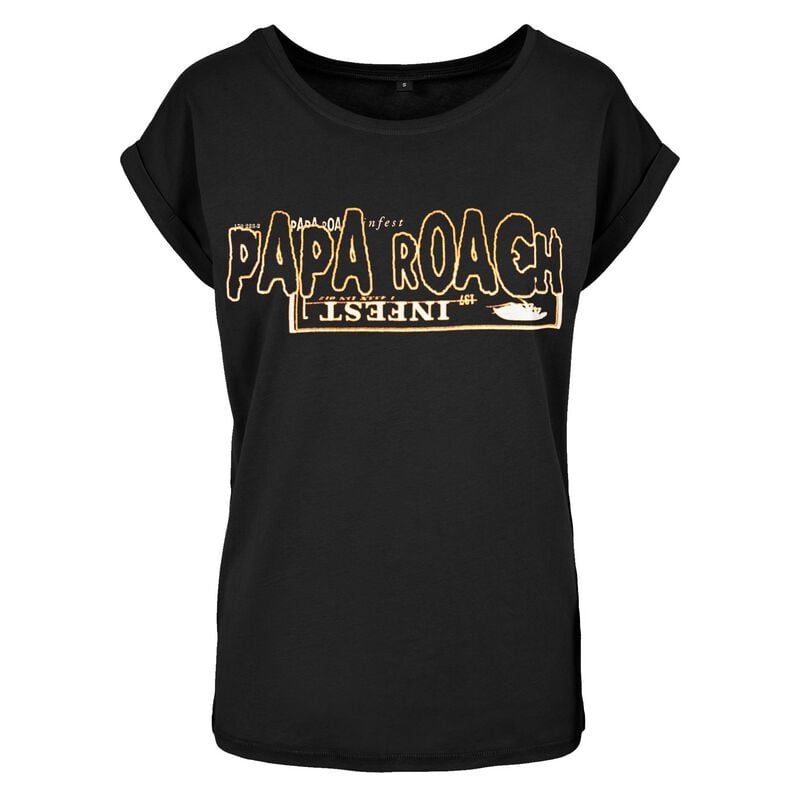 gothicana by emp "Horizontal" T-Shirt black by Papa Roach