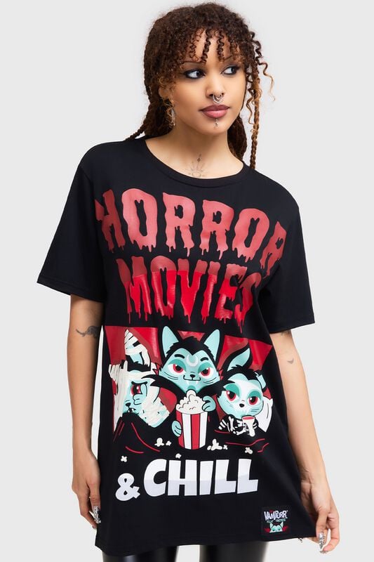 gothicana by emp "Horror Movies T-Shirt" T-Shirt black by THE VAMPURR by KILLSTAR